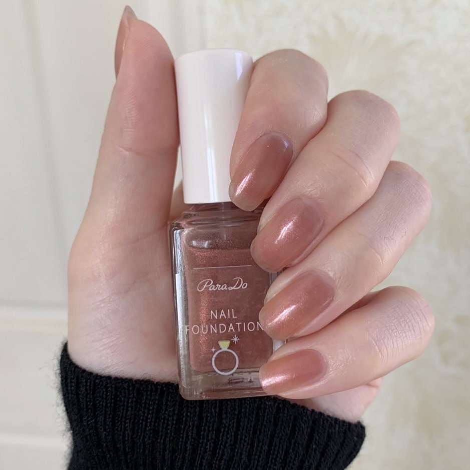 ネイルファンデーション/パラドゥ/マニキュアを使ったクチコミ（3枚目）