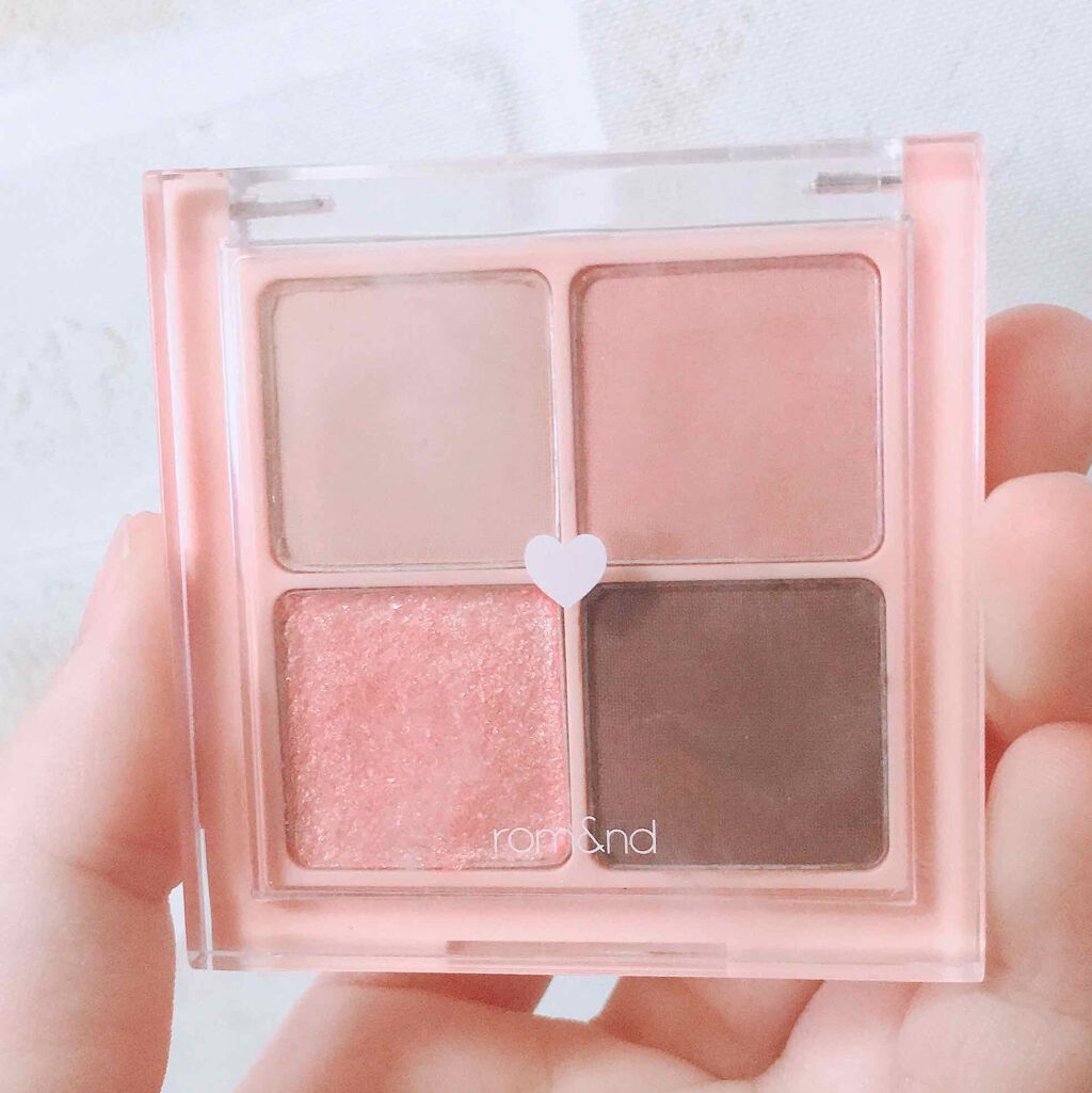 ベターザンアイズ/rom&nd/アイシャドウパレットを使ったクチコミ（1枚目）