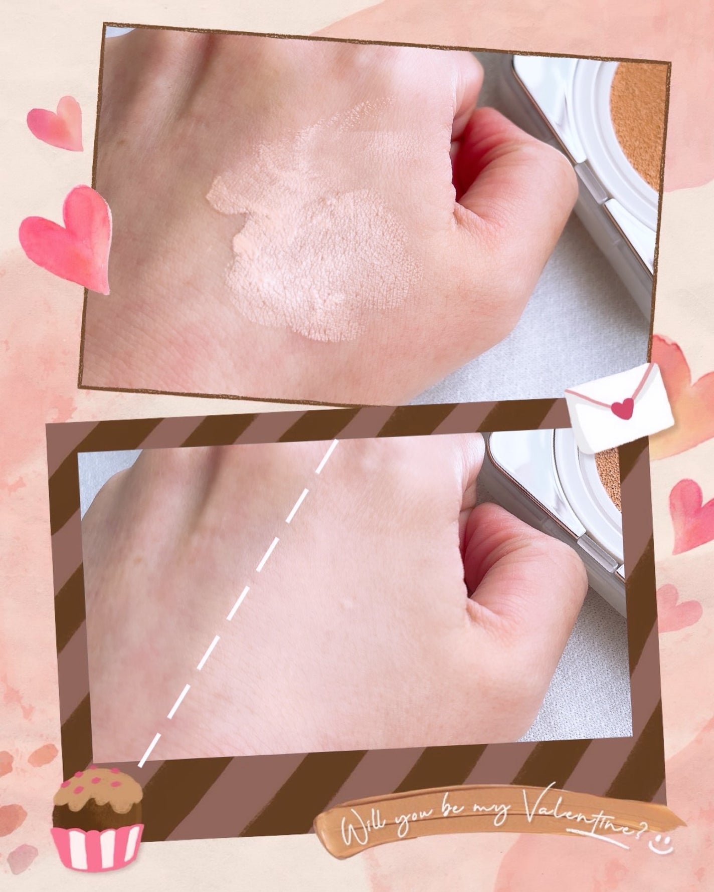 キル カバー ファンウェア クッション ザ オリジナル/CLIO/クッションファンデーションを使ったクチコミ(4枚目)