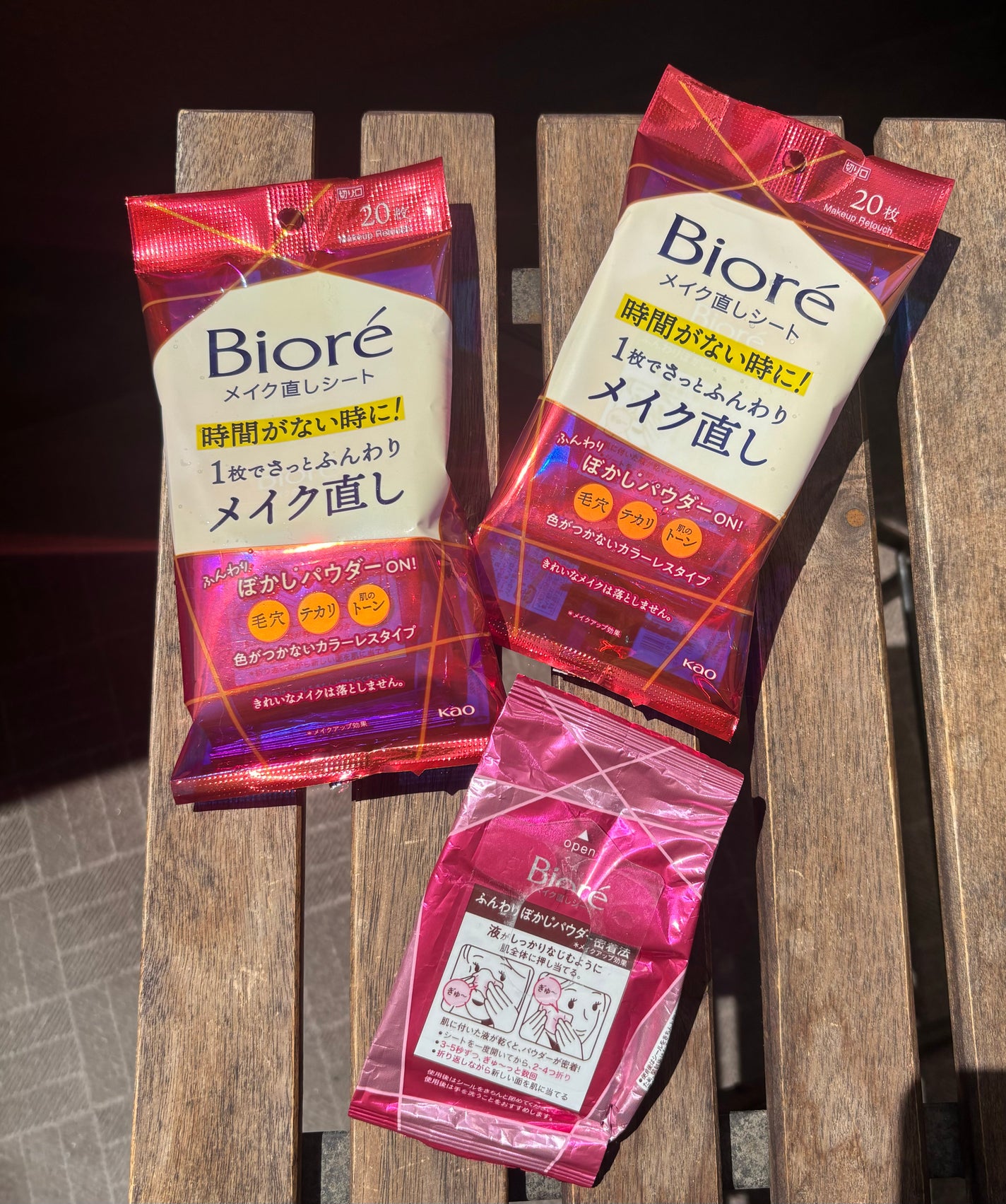 ビオレ メイク直しシート/ビオレ/フェイスシートを使ったクチコミ(1枚目)