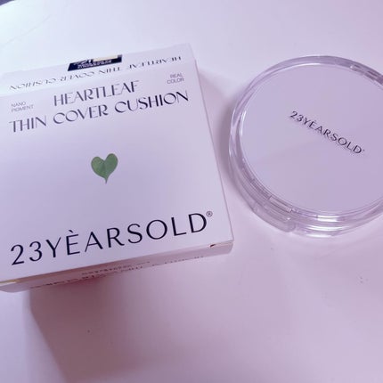 ハートリーフシーンカバークッション/23years old/クッションファンデーションを使ったクチコミ(4枚目)