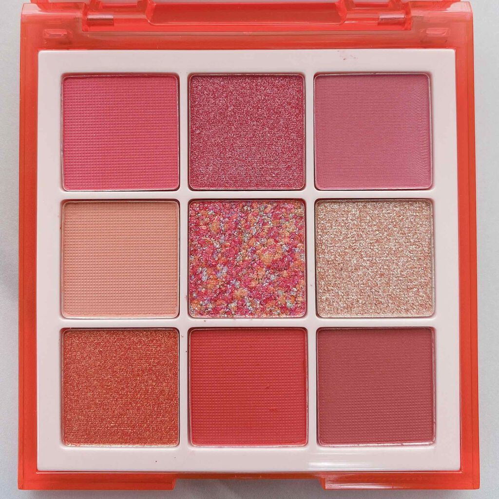  诗蒂娅九色眼影盘 (9 Colors Eye Shadow Palette)/SHEDELLA/アイシャドウパレットを使ったクチコミ（2枚目）