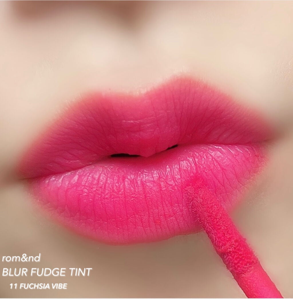 rom&nd ブラーファッジティント/rom&nd/リップティントを使ったクチコミ(6枚目)