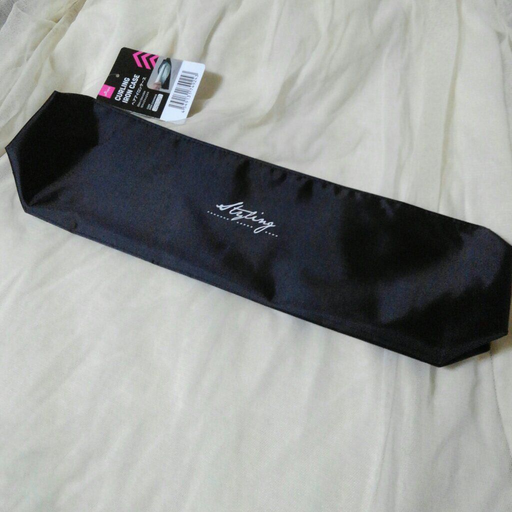 ヘアアイロンケース/DAISO/ヘアケアグッズを使ったクチコミ(1枚目)