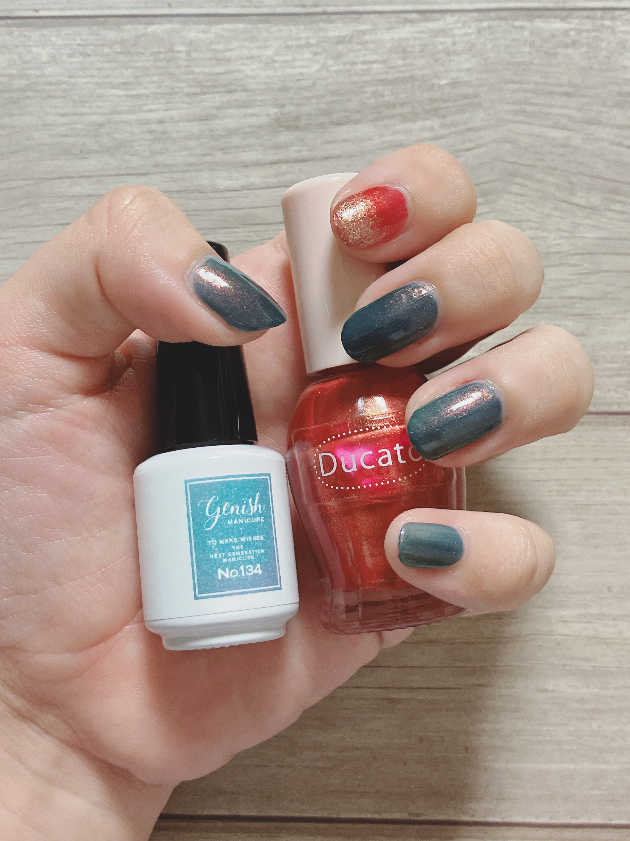 ミリオンシャイン トップコート/D-UP/ネイルトップコートを使ったクチコミ（1枚目）