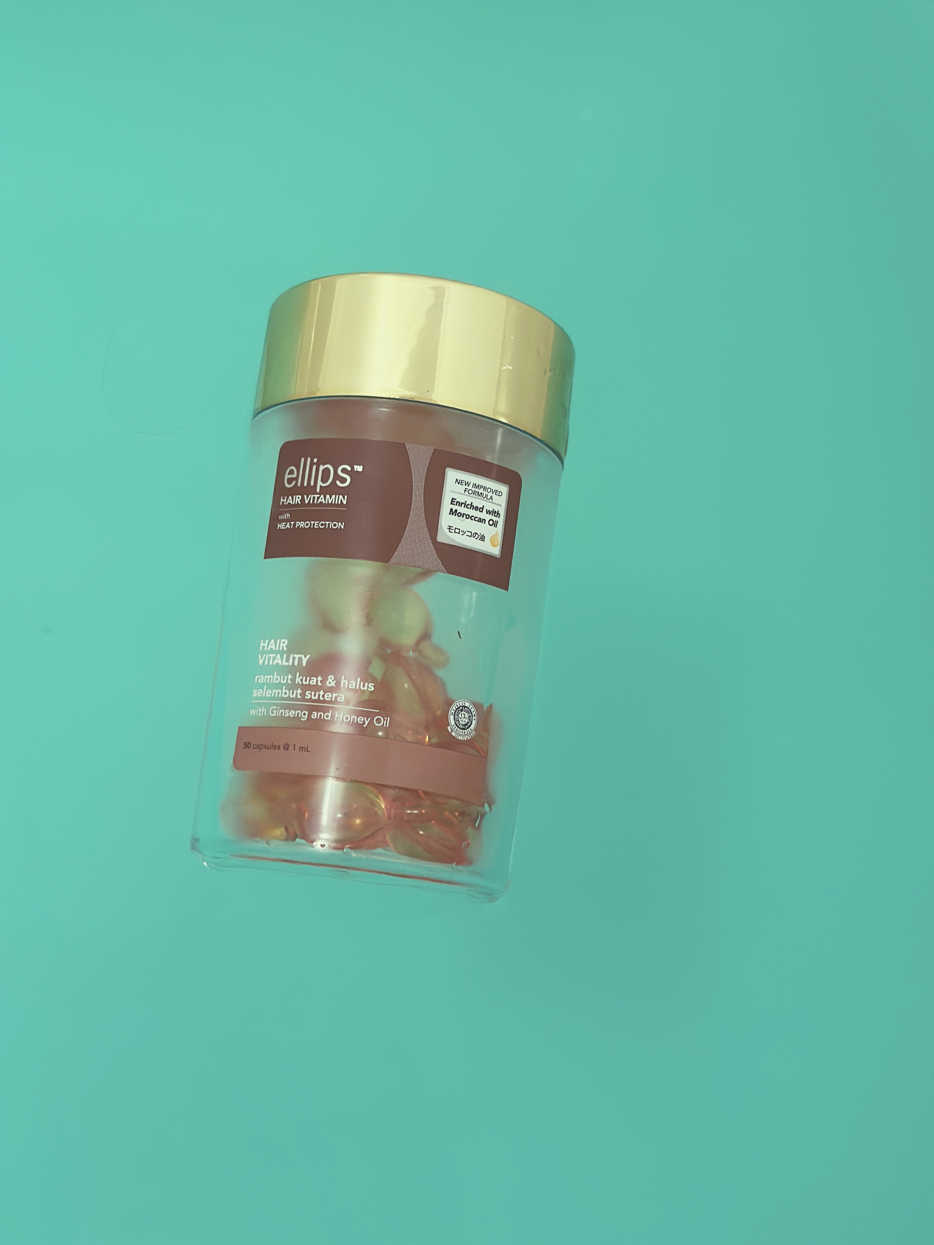 ヘアーオイル【ヘアエッセンス】 ボトルタイプ 50粒/ellips/ヘアオイルを使ったクチコミ（1枚目）