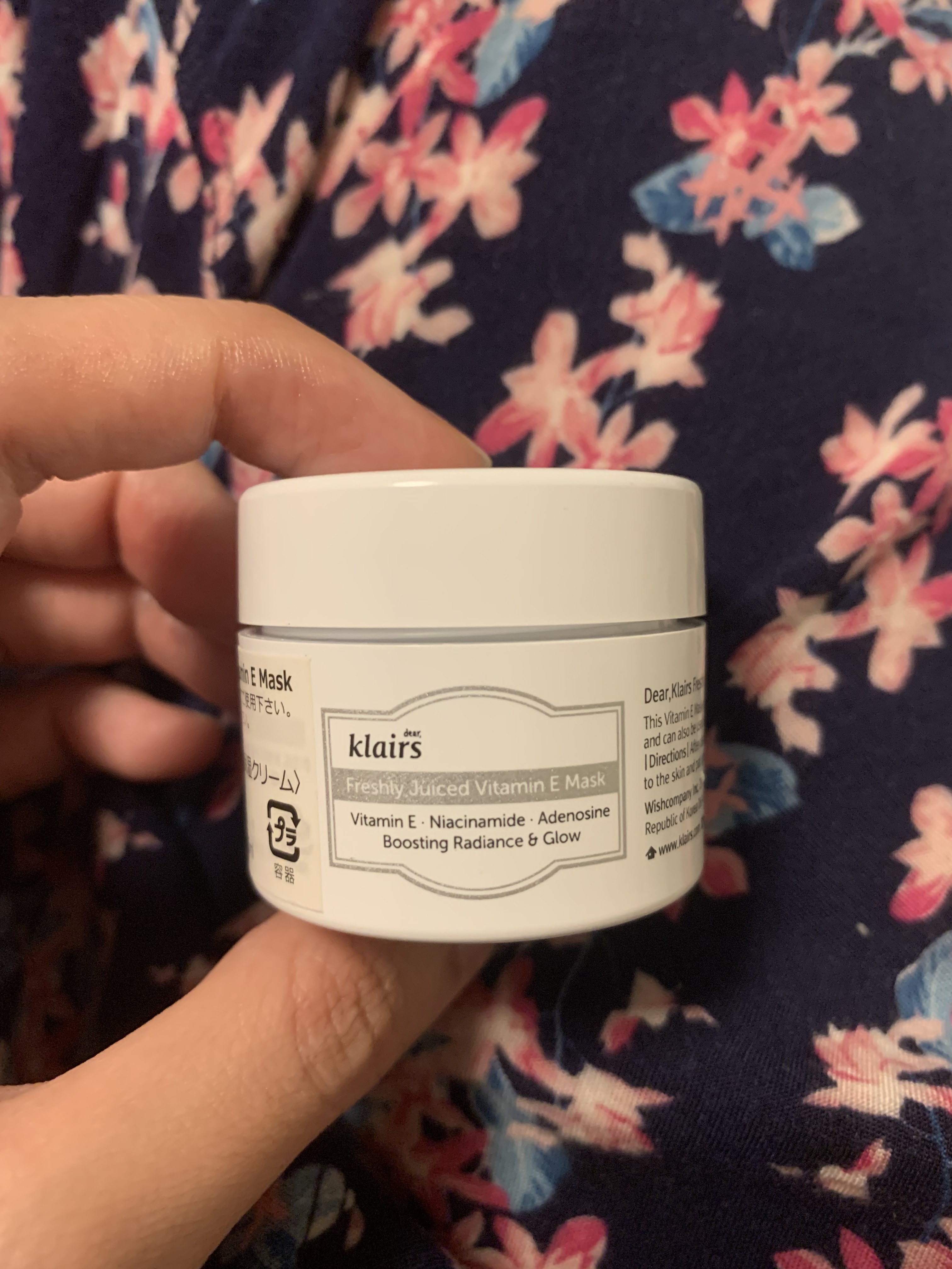 フレッシュリージュースドビタミンEマスク(90g)/Klairs/フェイスクリームを使ったクチコミ（1枚目）