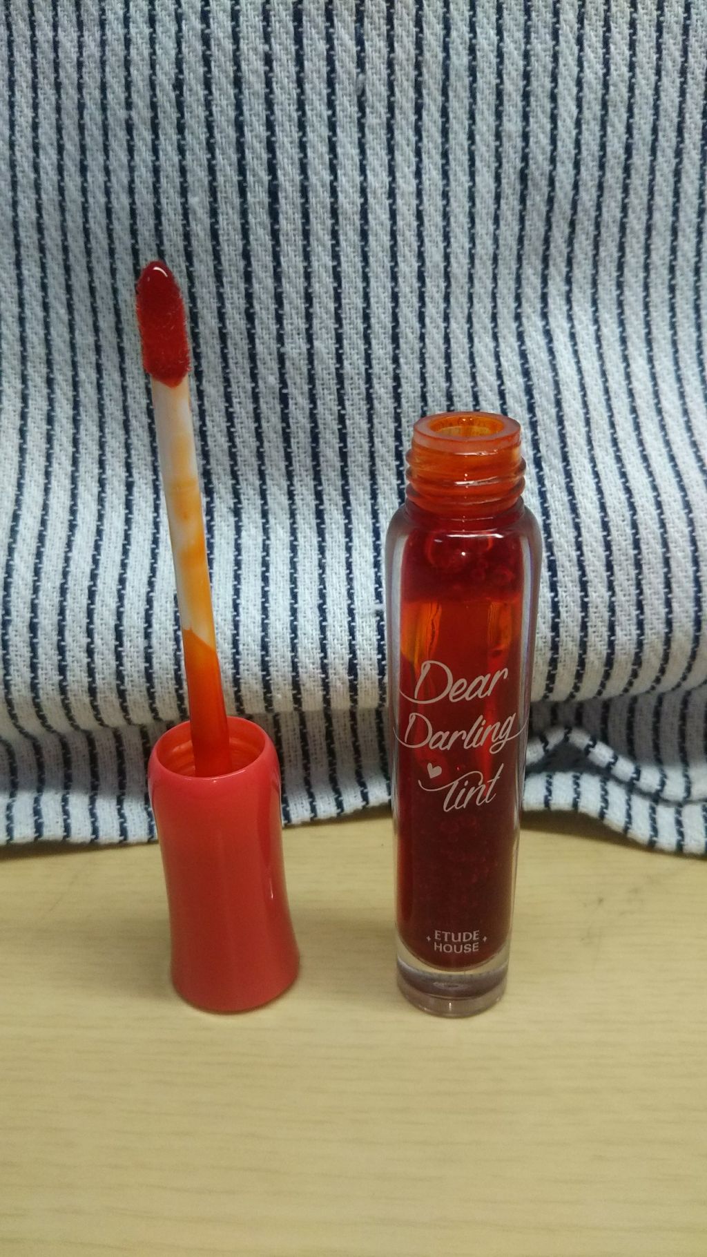 ディアダーリン ウォータージェルティント/ETUDE/リップティントを使ったクチコミ（3枚目）