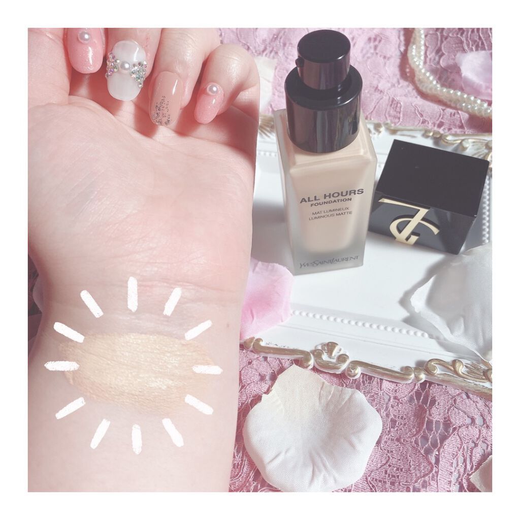 オールアワーズ リキッド LC4/YVES SAINT LAURENT BEAUTE/リキッドファンデーションを使ったクチコミ（3枚目）
