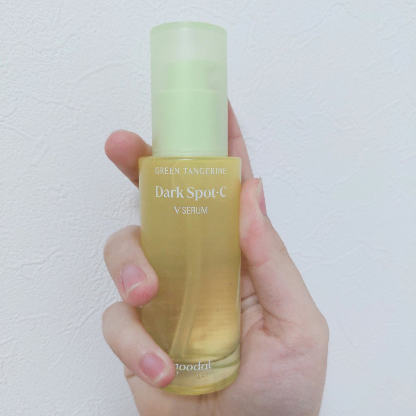 グリーンタンジェリン ビタC ダークスポットケアセラム/goodal/美容液を使ったクチコミ(2枚目)