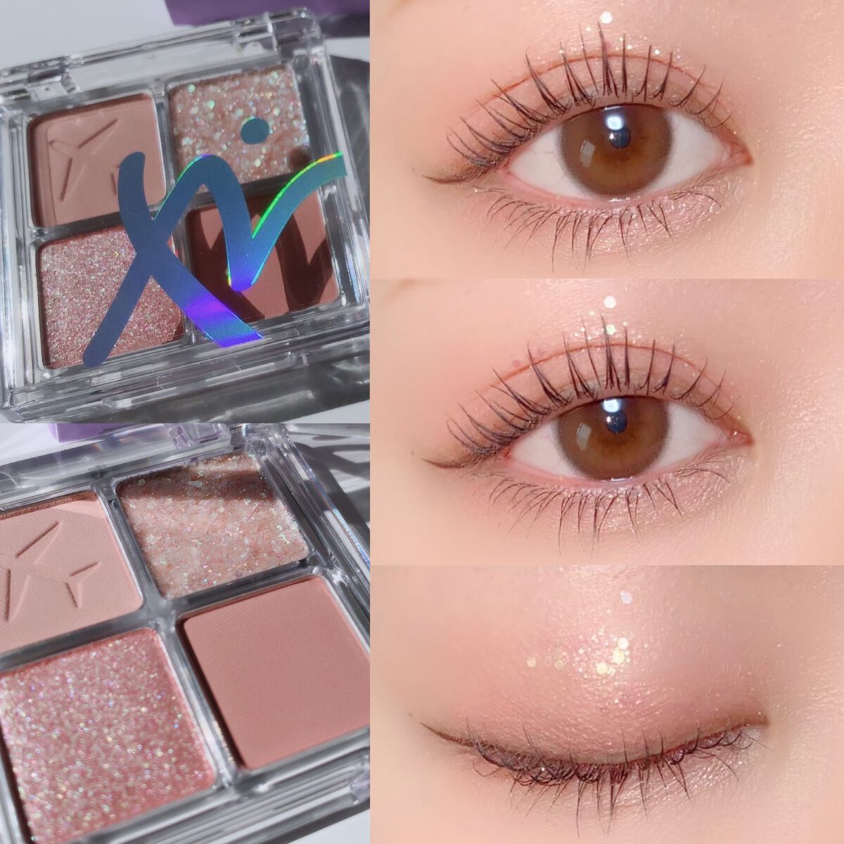 RANCABLE TRIP EYE PALETTE/IBIM/アイシャドウパレットを使ったクチコミ（3枚目）