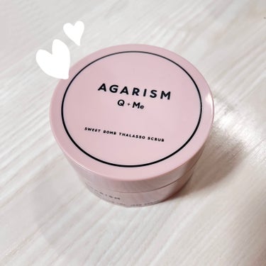 ◼︎AGARISM Q＋Me
スイートボムタラソスクラブ


ピンク色のパッケージが可愛い♡


「sweetおしりプロジェクト」の一環として完成したこのスクラブ＆ソープ✨


スクラブは柔らかめで刺激