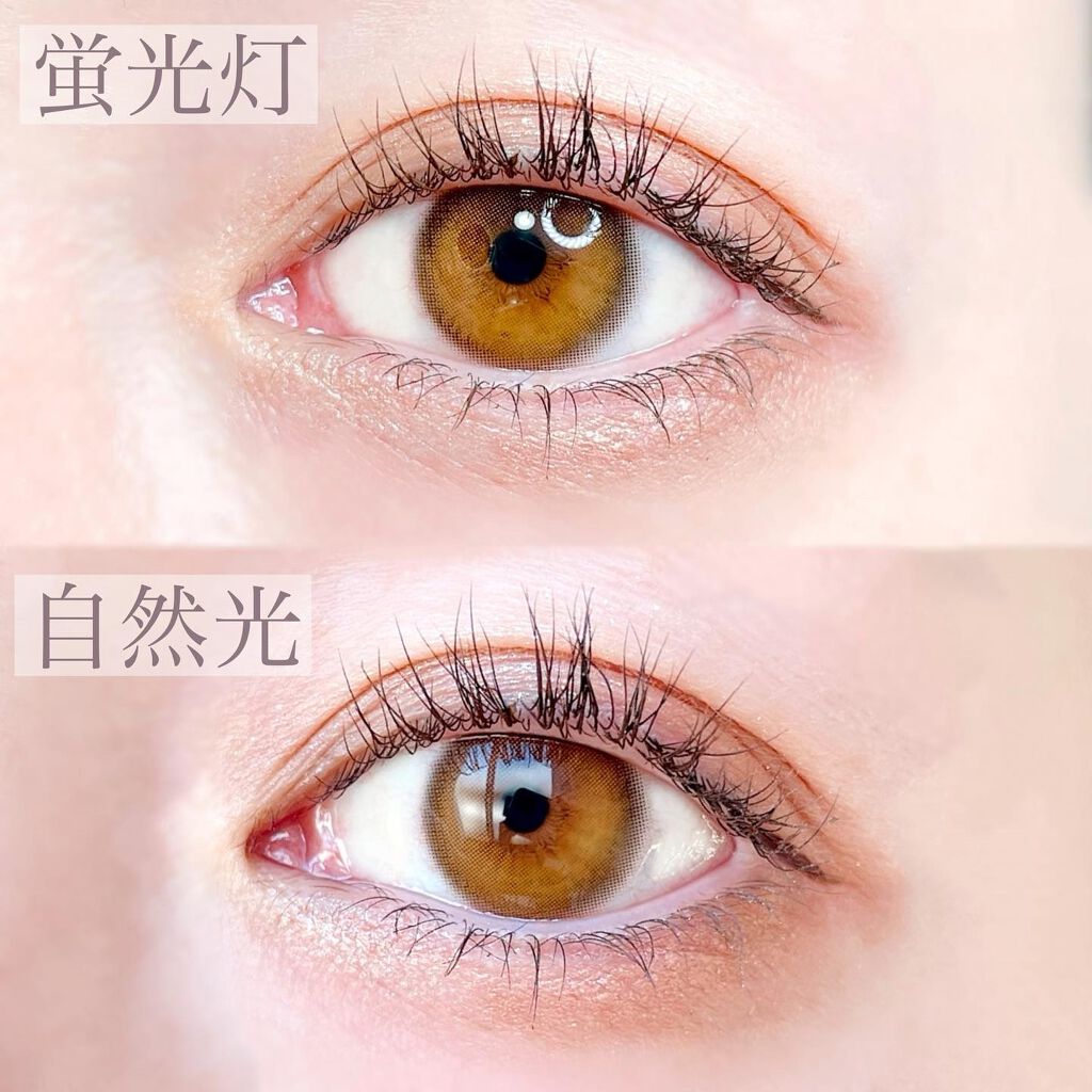 ダリアブラウンマンスリー (DAHLIA BROWN monthly)/OLOLA/1ヶ月(1MONTH)カラコンを使ったクチコミ(5枚目)