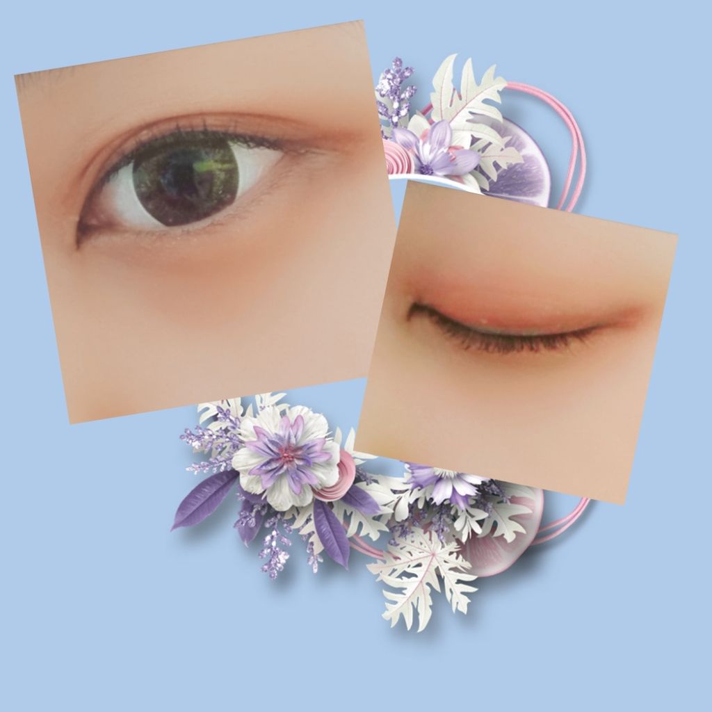 らいちゃん on LIPS 「自分記録アイメイクEYECOLORSTUDIOMINI04の左..」(1枚目)