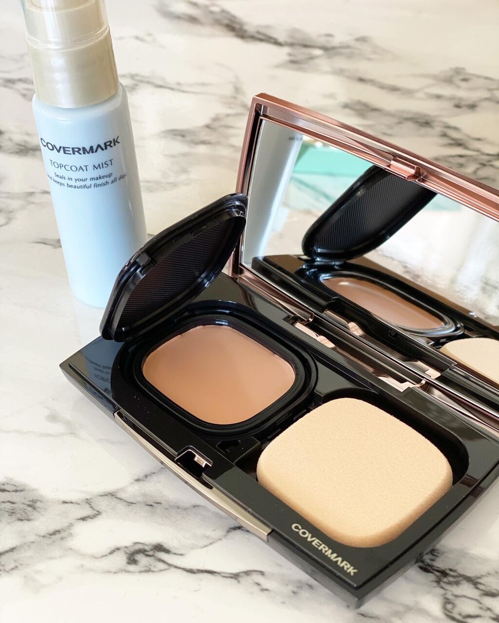 Miwa Kamise on LIPS 「ⒸⓄⓋⒺⓇⓂⒶⓇⓀNEW✨2月1日より新しく“クリームファンデ..」(1枚目)