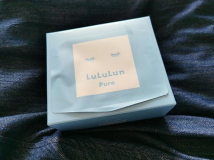 ルルルンピュア 青 (モイスト)/ルルルン/シートマスク・パックを使ったクチコミ(1枚目)