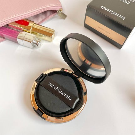 オリジナル ピュア セラム カバーアップ クッション/bareMinerals/クッションファンデーションを使ったクチコミ(6枚目)