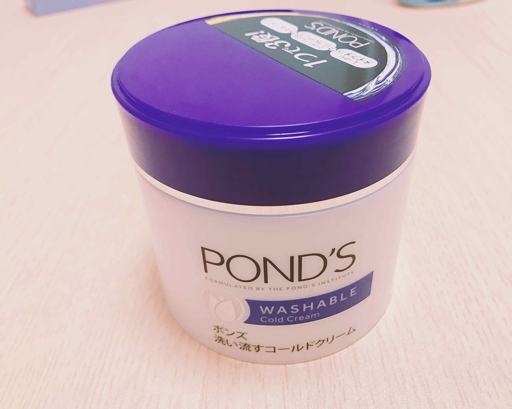 クレンジング ウォッシャブルコールドクリーム/POND'S/クレンジングクリームを使ったクチコミ（1枚目）
