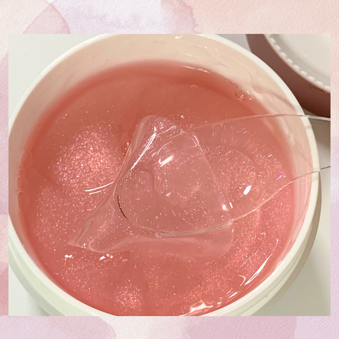 ブルガリアンローズハイドロゲルアイパッチ/heimish/シートマスク・パックを使ったクチコミ（3枚目）