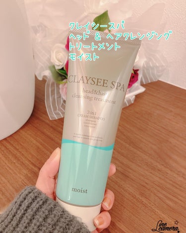 ヘッド＆ヘアクレンジングトリートメント モイスト/CLAYSEE SPA/シャンプー・コンディショナーを使ったクチコミ（1枚目）