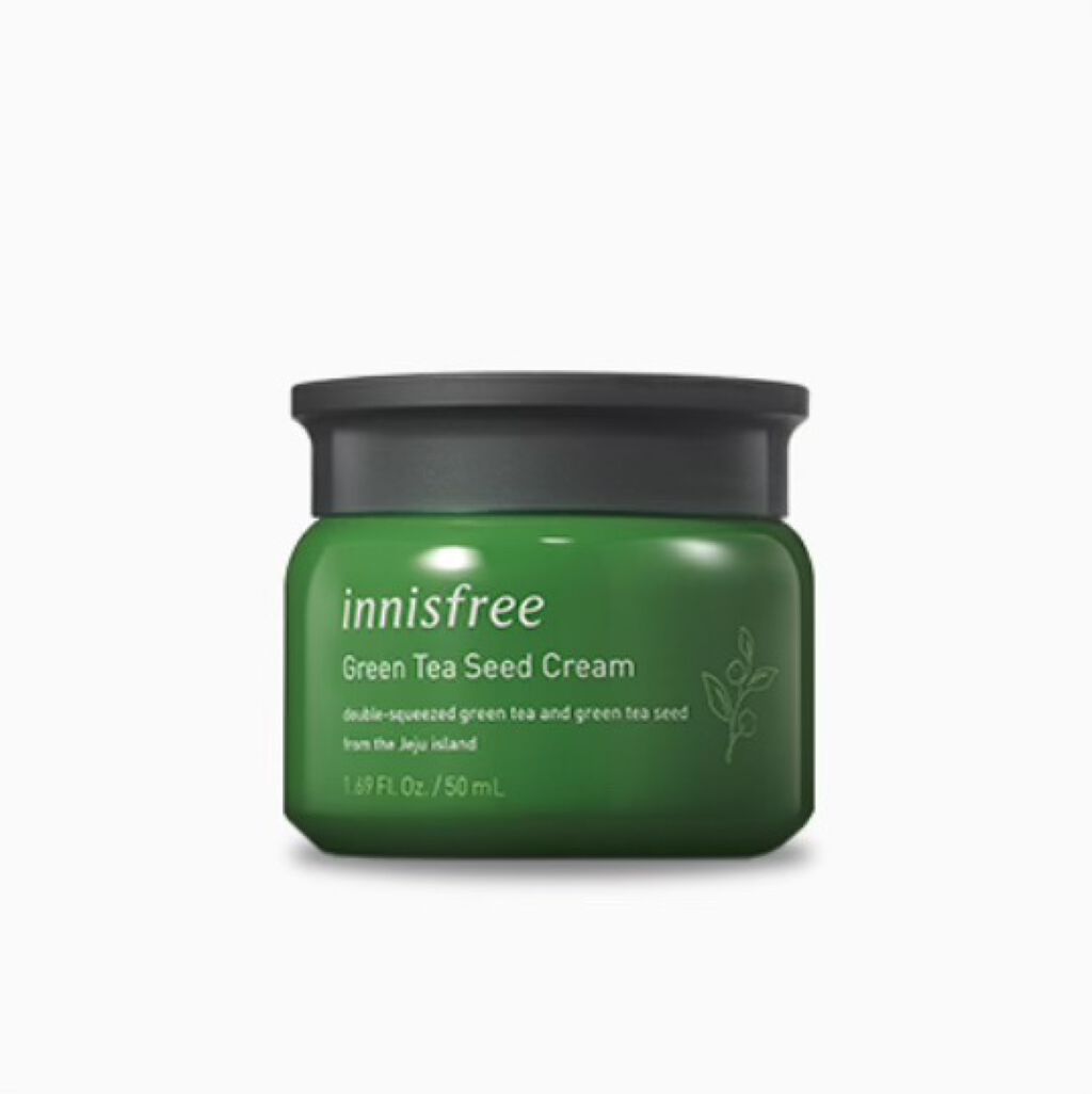 グリーンティーシード クリーム/innisfree/フェイスクリームを使ったクチコミ（1枚目）