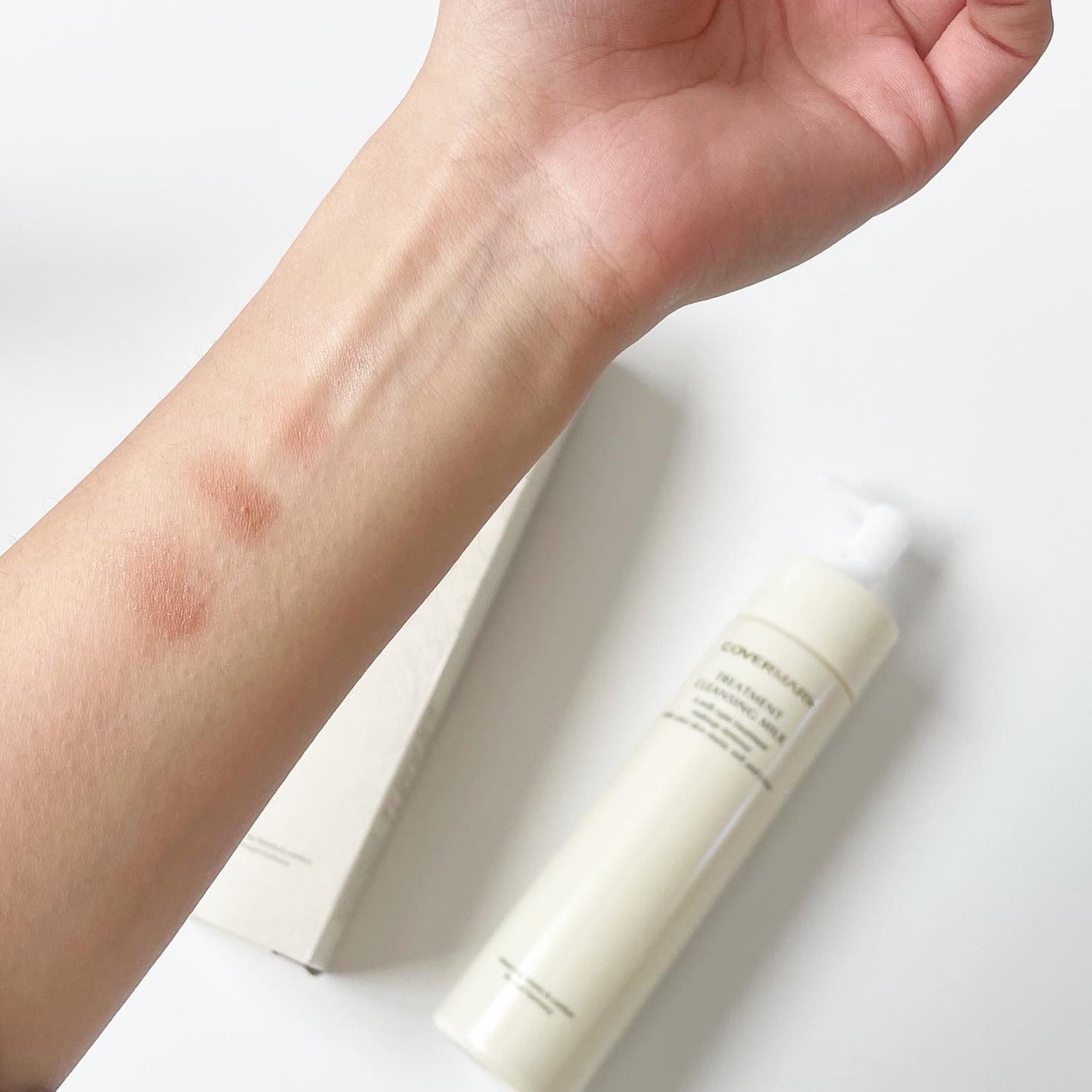 トリートメント クレンジング ミルク/COVERMARK/ミルククレンジングを使ったクチコミ(2枚目)