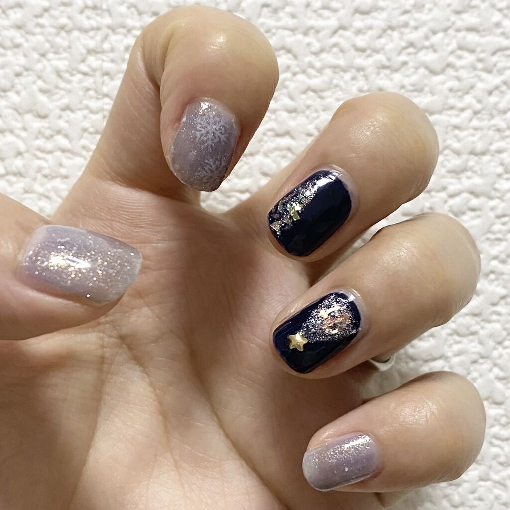 クイッククリスタルコート/ネイリスト/ネイルトップコートを使ったクチコミ（2枚目）