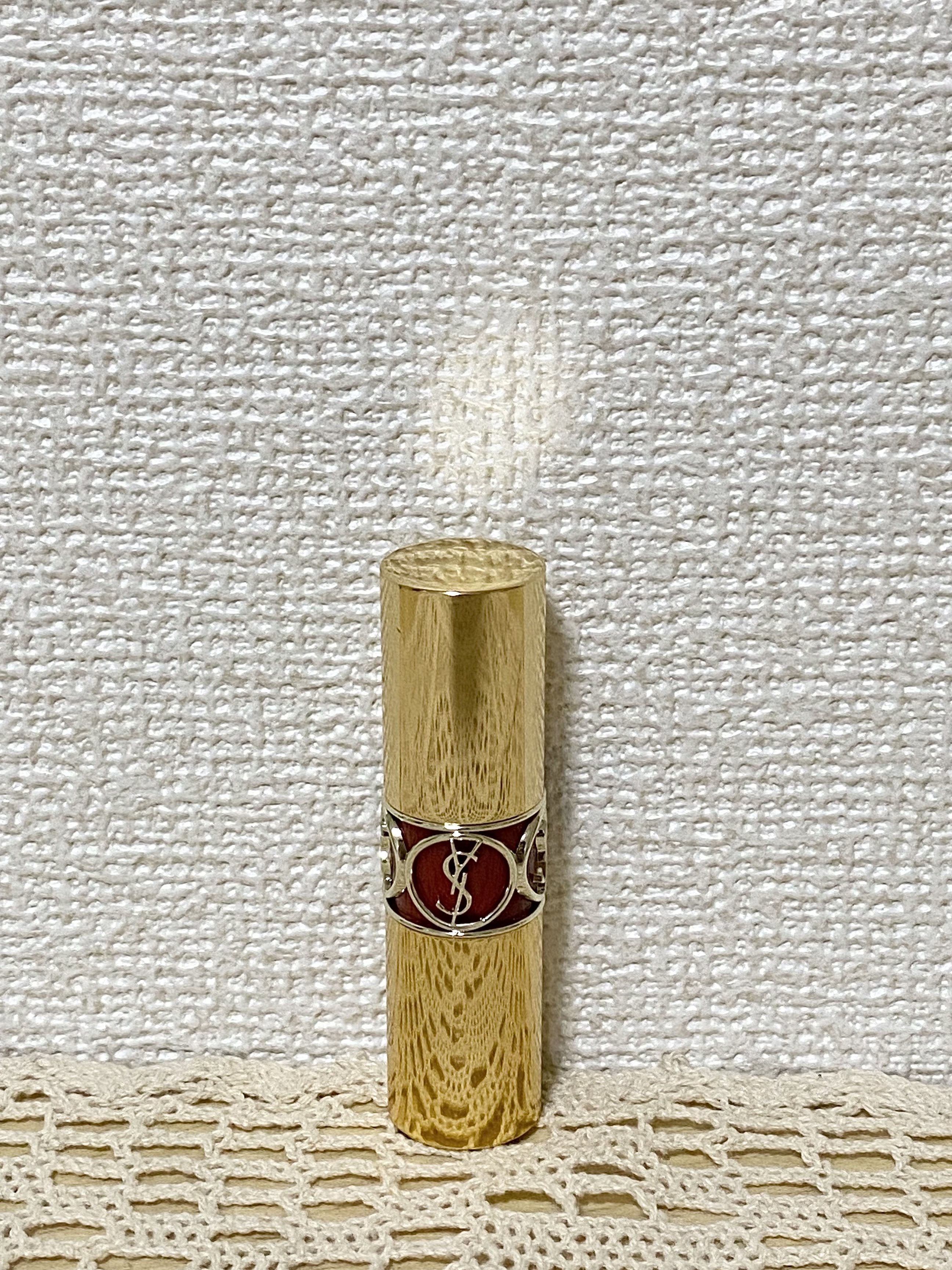 ルージュ ヴォリュプテ シャイン No.80 チリ チュニック/YVES SAINT LAURENT BEAUTE/口紅を使ったクチコミ（3枚目）