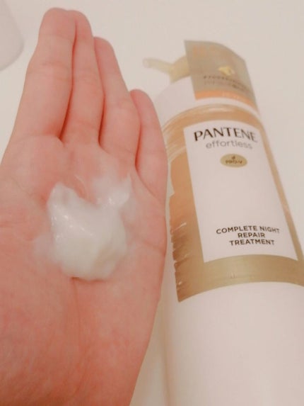 パンテーン エフォートレス コンプリートナイト リペアー シャンプー/トリートメント/パンテーン/市販シャンプーを使ったクチコミ(4枚目)