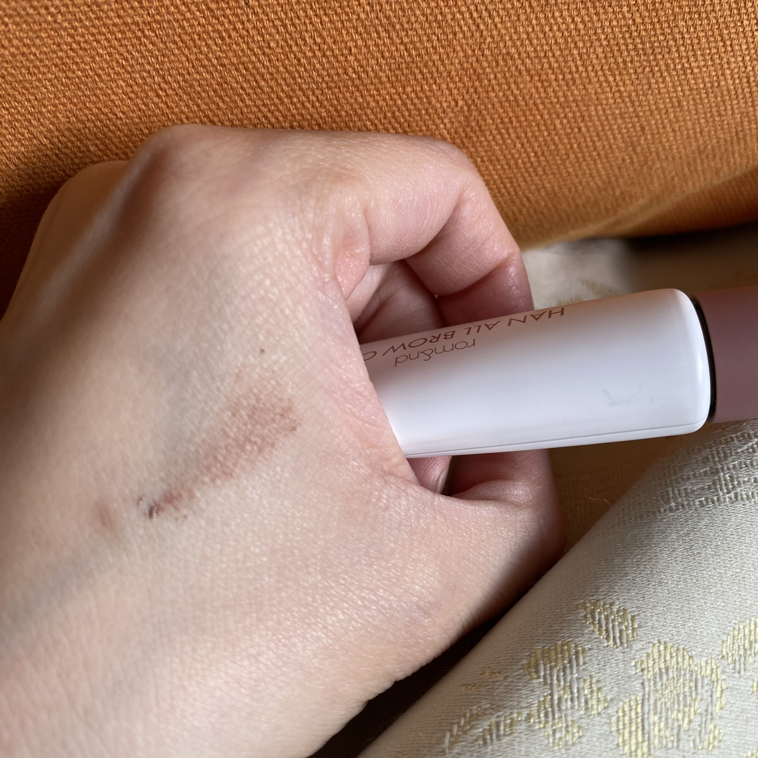 ハンオールブロウカラ/rom&nd/眉マスカラを使ったクチコミ（1枚目）