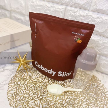 Cobody Slim+ リッチショコラ味/Cobody Slim＋/ドリンクを使ったクチコミ（3枚目）