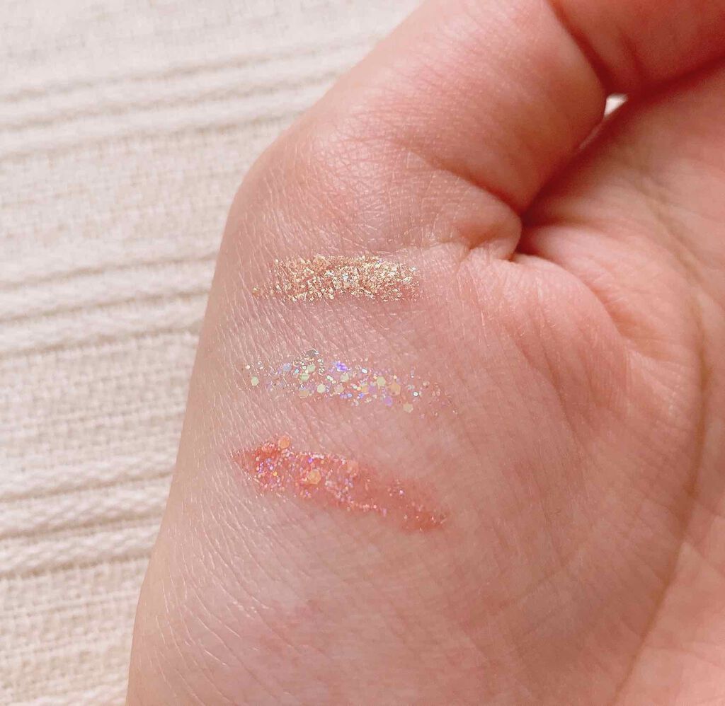 グリッターライナー/b idol/グリッターを使ったクチコミ（2枚目）