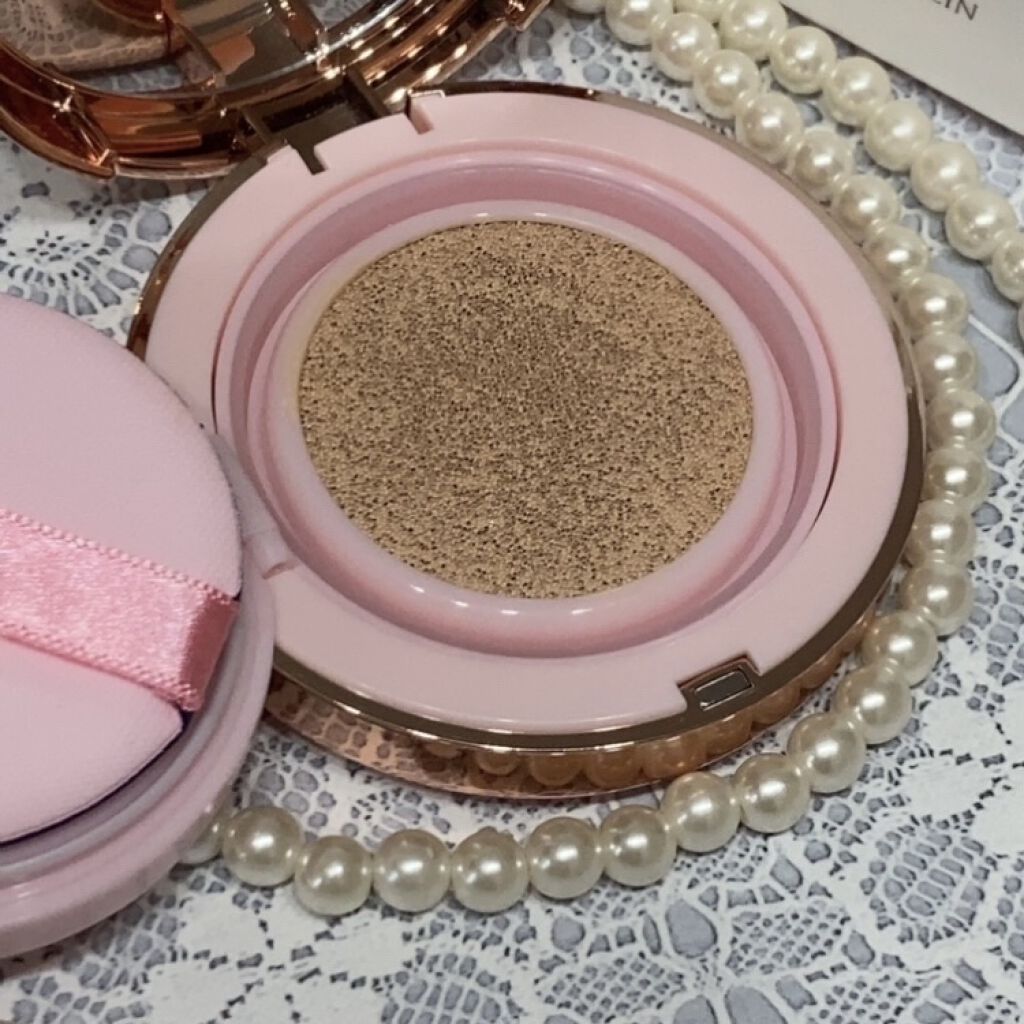 ピンクティーツリーカバークッション/APLIN/クッションファンデーションを使ったクチコミ（3枚目）