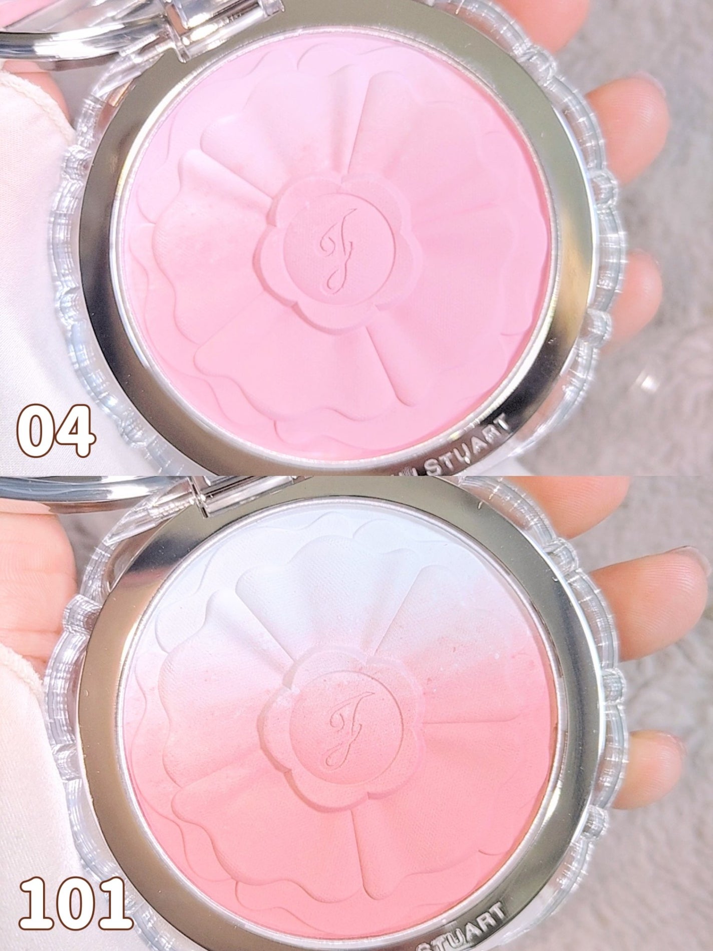 ジルスチュアート パステルペタル ブラッシュ/JILL STUART/パウダーチークを使ったクチコミ(3枚目)