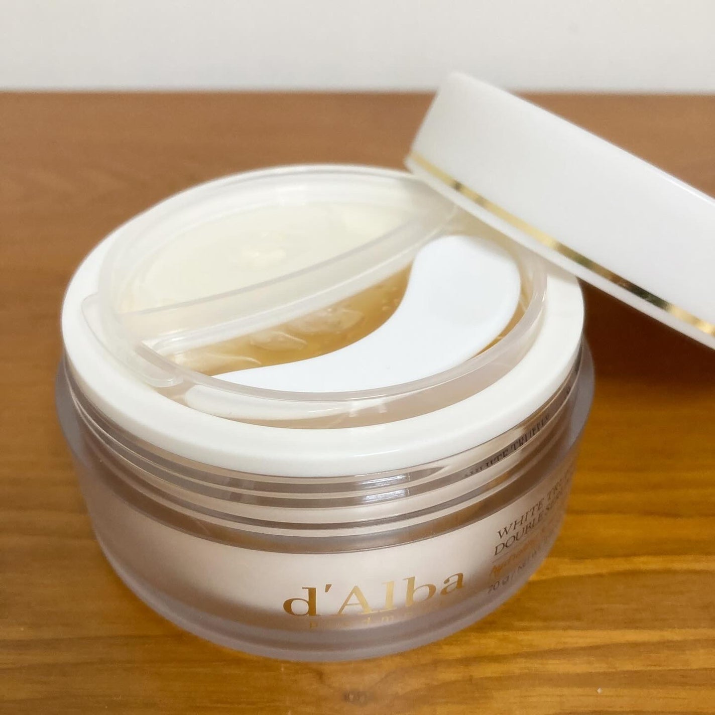 ホワイトトリュフダブルセラムアンドクリーム/ダルバ/フェイスクリームを使ったクチコミ(3枚目)