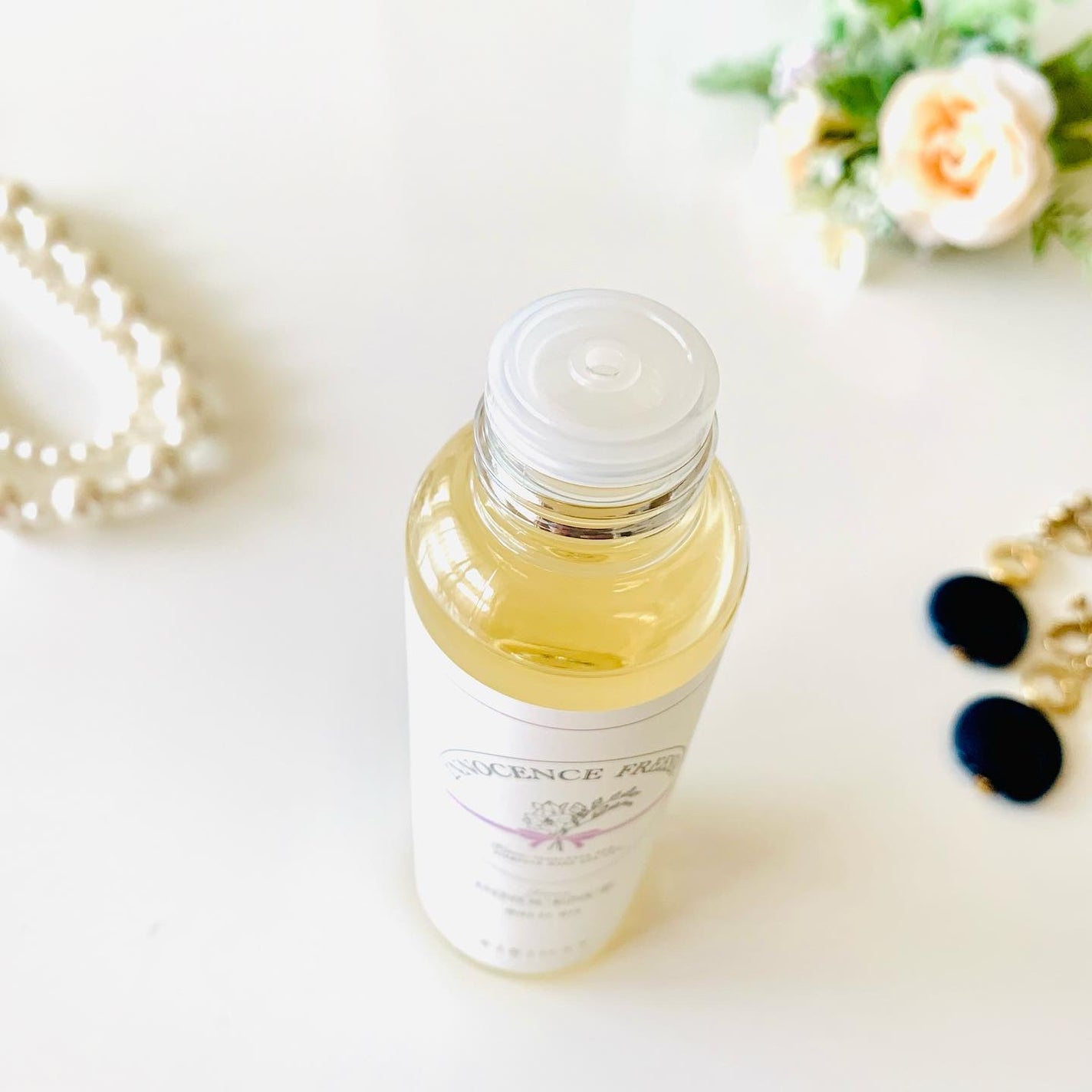 イノセンスフリージアマルチオイル/BIBIDAY/ヘアオイルを使ったクチコミ(2枚目)