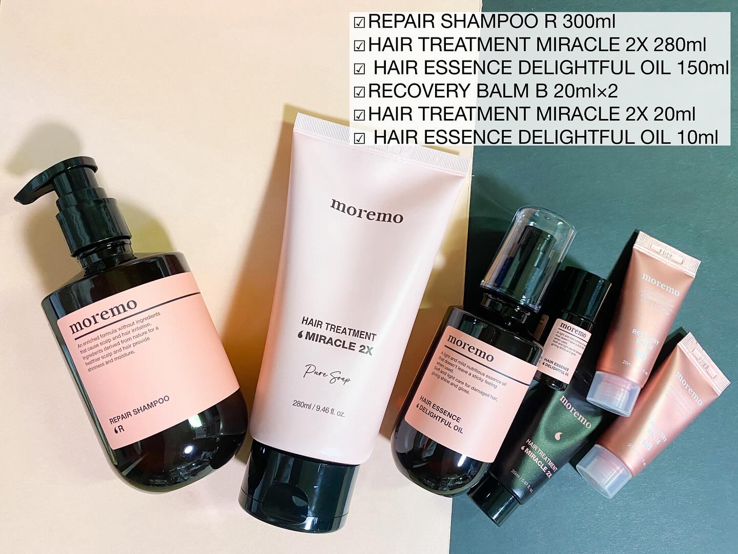 リペアシャンプーR/moremo/市販シャンプーを使ったクチコミ（2枚目）