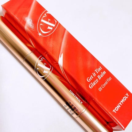 ゲットイットティントグレーズバーム/TONYMOLY/リップティントを使ったクチコミ(2枚目)
