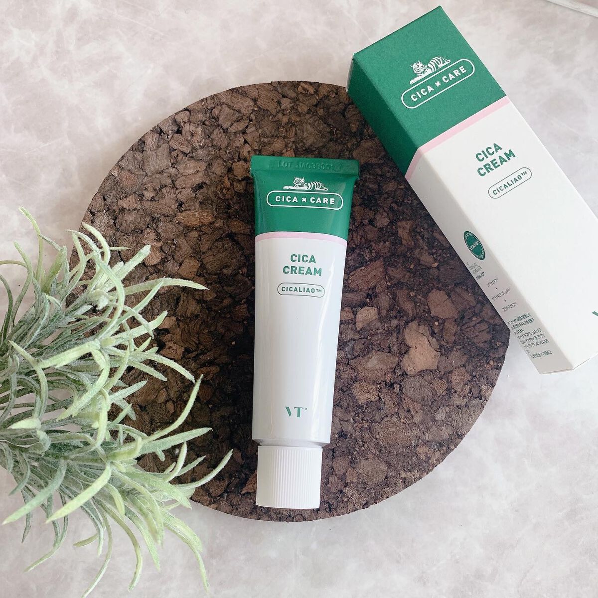CICA クリーム/VT/フェイスクリームを使ったクチコミ（2枚目）