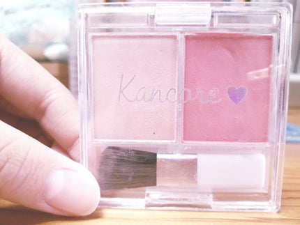 カンコレ チーク/DAISO/パウダーチークを使ったクチコミ(1枚目)