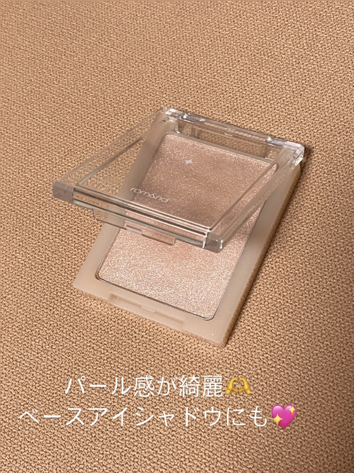 ヴェールライター/rom&nd/パウダーハイライトを使ったクチコミ（1枚目）