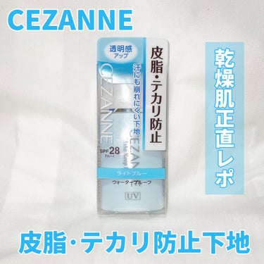 皮脂テカリ防止下地 ライトブルー/CEZANNE/化粧下地を使ったクチコミ（1枚目）