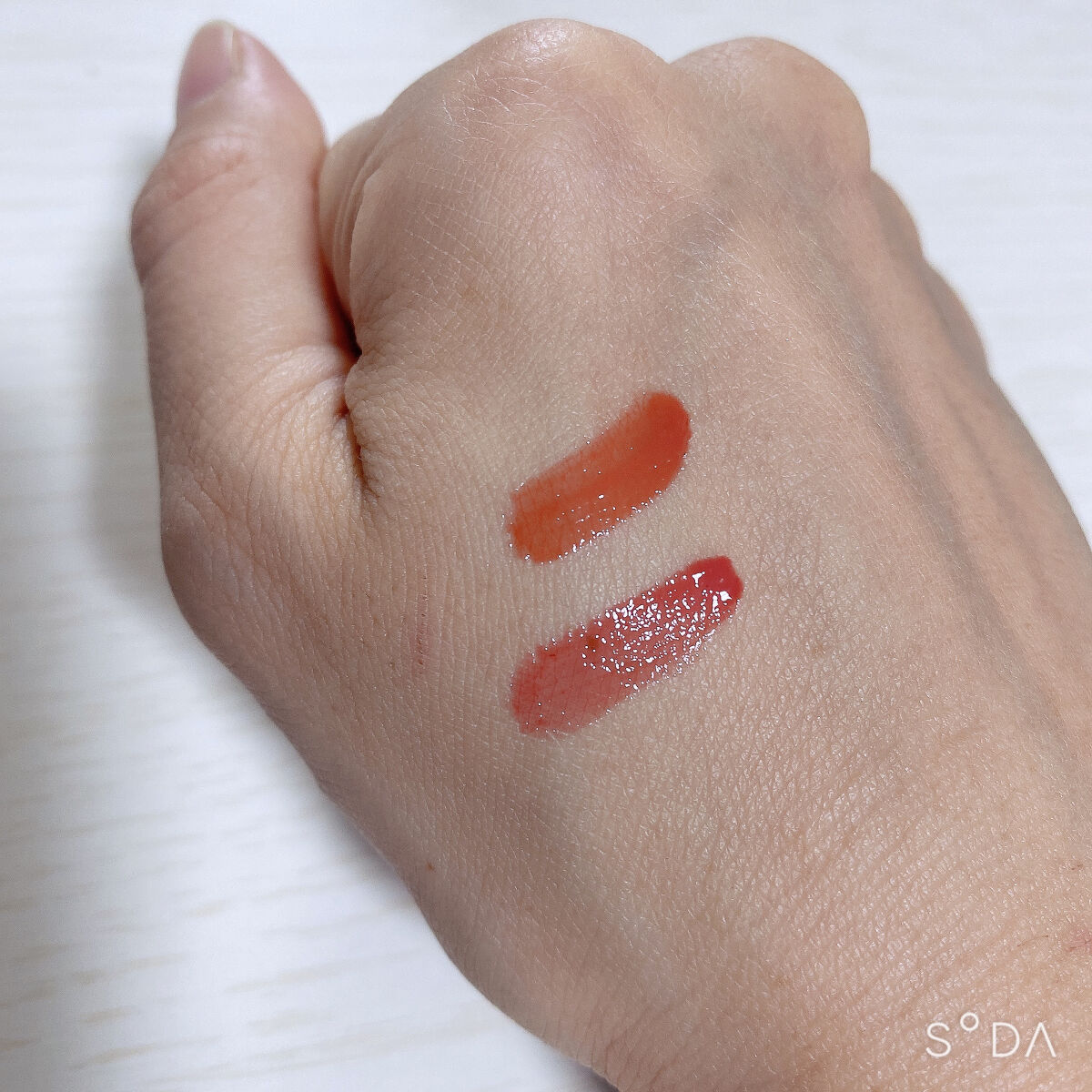 ペリペラ インク ムード グロイ ティント/PERIPERA/リップティントを使ったクチコミ（2枚目）