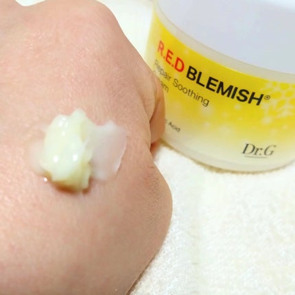 レッドブレミッシュ リペアスージングクリーム/Dr.G/フェイスクリームを使ったクチコミ(5枚目)