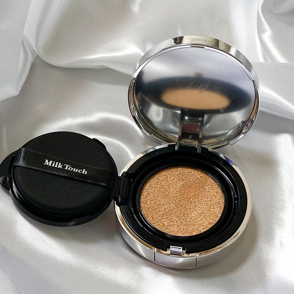 ファインド ザ リアル カバー クッション/Milk Touch/クッションファンデーションを使ったクチコミ(2枚目)