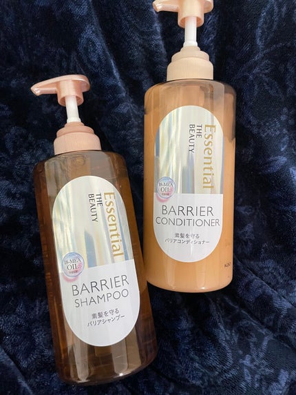 ザビューティ 髪のキメ美容素髪を守る バリアシャンプー/コンディショナー/エッセンシャル/シャンプー・コンディショナーを使ったクチコミ(1枚目)