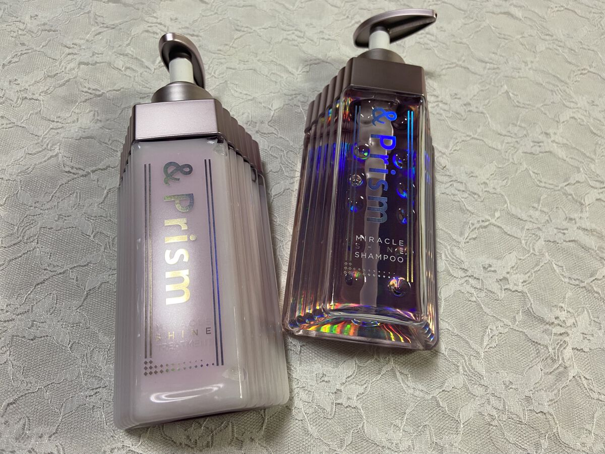 ミラクル シャイン シャンプー/ヘアトリートメント/&Prism/市販シャンプーを使ったクチコミ（1枚目）