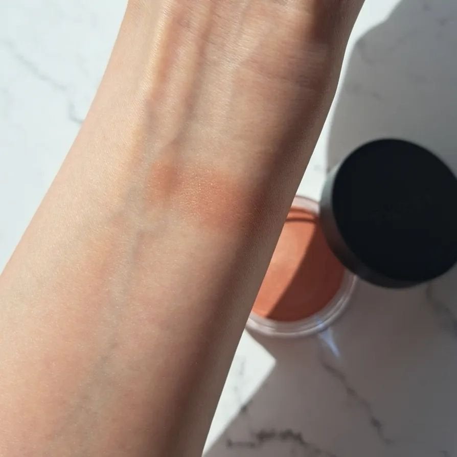 THREE グラムトーンカラーカスタード/THREE/ジェル・クリームチークを使ったクチコミ(4枚目)