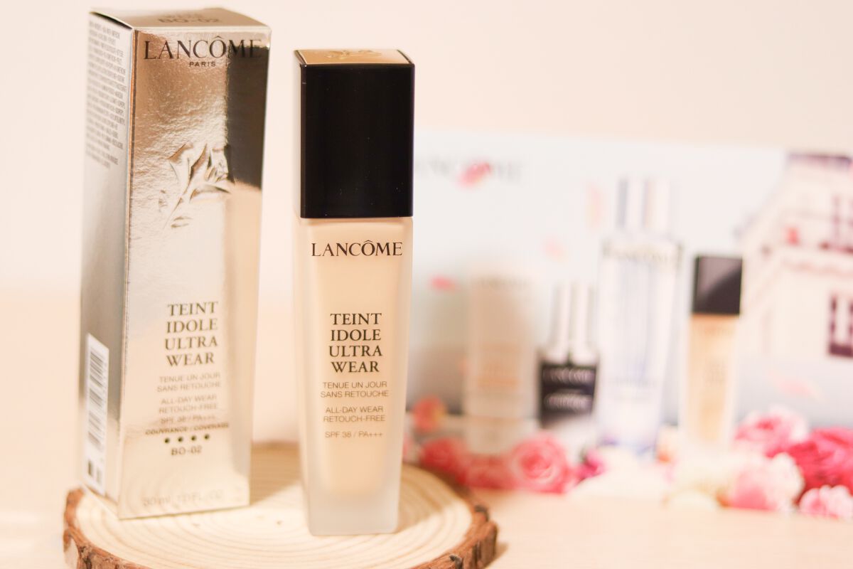 タンイドル ウルトラ ウェア リキッド/LANCOME/リキッドファンデーションを使ったクチコミ（1枚目）