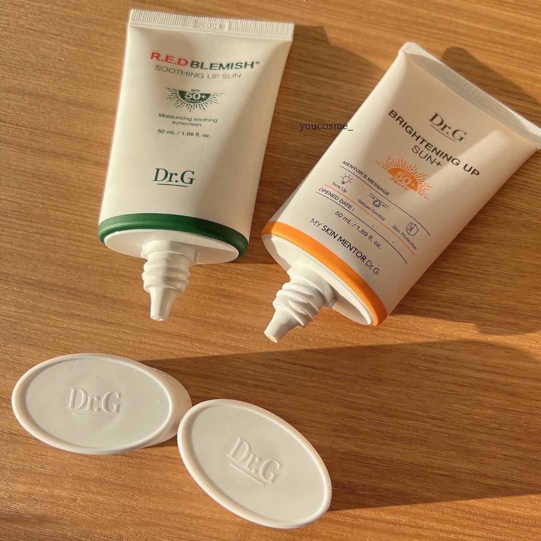 レッドブレミッシュスージングアップサン/Dr.G/日焼け止めクリームを使ったクチコミ（3枚目）